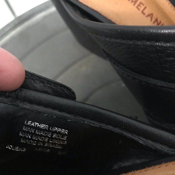 Antonio Melani Leather Mules - Picture 3 of 11